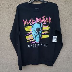 Avenger Black Panther Warrior King Sweater - Black, Pink, Yellow, Blue